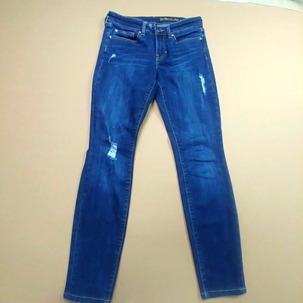 Gap Premium Super Skinny Distressed Jeans 2